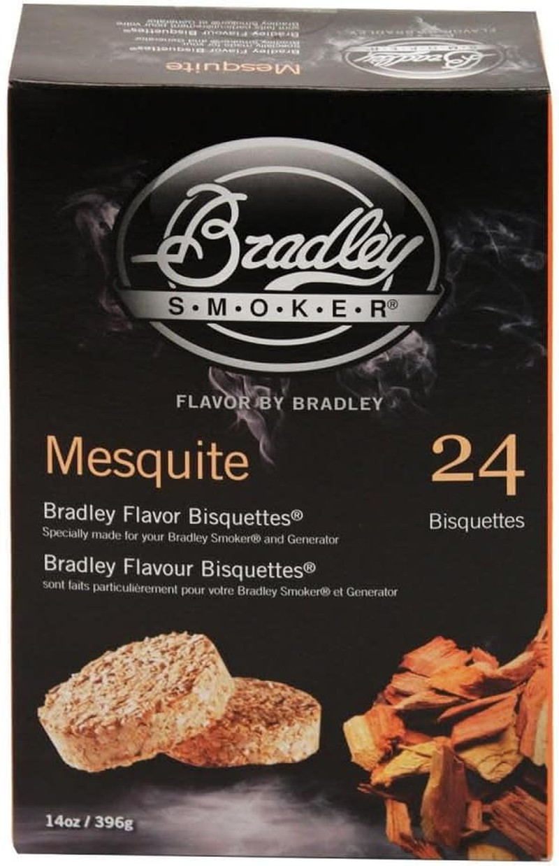 Bradley Smoker BTMQ24 BTMQ24-Flavor Bisquetttes-Mesquite 24Pk