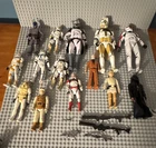Kenner Star Wars Action Figures Lot Stormtrooper Obi-Wan Vader Luke