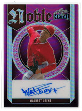 2023 Leaf Metal PINK Prizm RC AUTO Walbert Urena! Rookie! Angels! Autograph /7