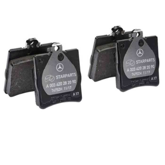 Plaquettes frein arrière Mercedes W203 W209 Starparts OE kit de friction auto