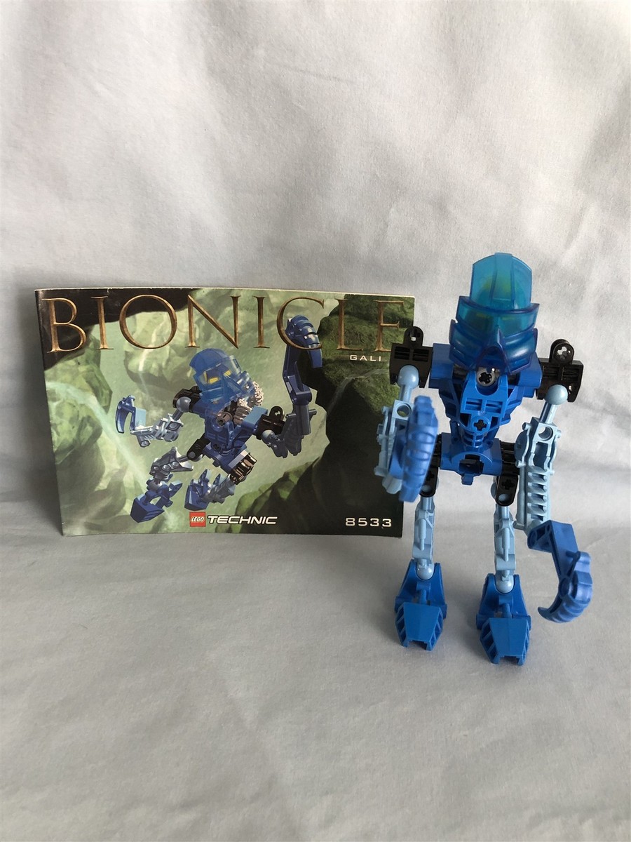 LEGO set 8533 Gali Toa Mata VINTAGE BIONICLE 100% complete w