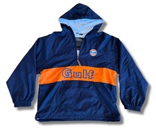 Gulf Racing Jacket Mens Small Dark Quarter Zi...