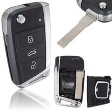 CUSTODIA TELECOMANDO 3 PULSANTI PER VW GOLF VII POLO V VI TIGUAN II TOURAN II