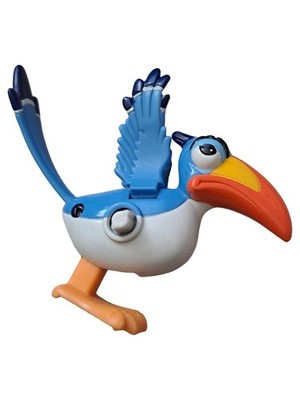 Disney Vogel Figur Spielzeug Flugzeug Kunststoff Mehrfarbig 12 cm