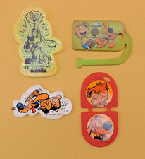 NUTELLA - Boule & Bill - Lot de 4 cadeaux 1997 ROBA BBMP - FERRERO