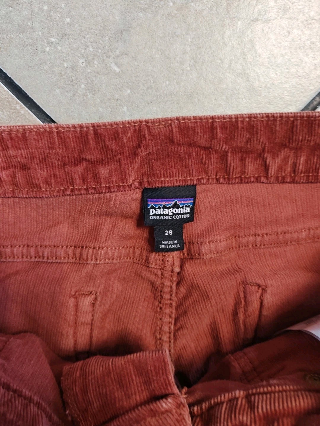Patagonia Corduroy Pants Size 29 Mens Burnt Amber Color thumbnail 12