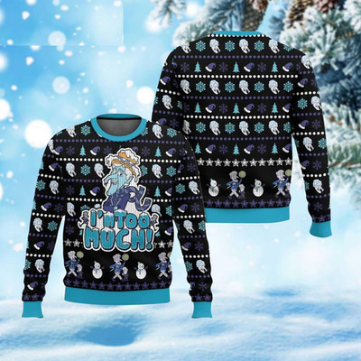Snow Miser I'm Too Much Ugly Christmas Sweater All sizes S to 6Xl JN2211