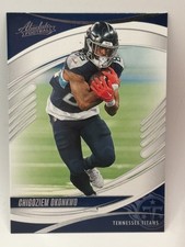 2025 Panini Absolute #33 Chigoziem Okonkwo