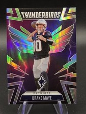 2025 Panini Phoenix Drake Maye Thunderbirds Card #35 Patriots