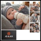 Lebensechte Reborn-Baby Puppen Junge - 18 Zoll Reborn Baby VollSili-kon Leben...