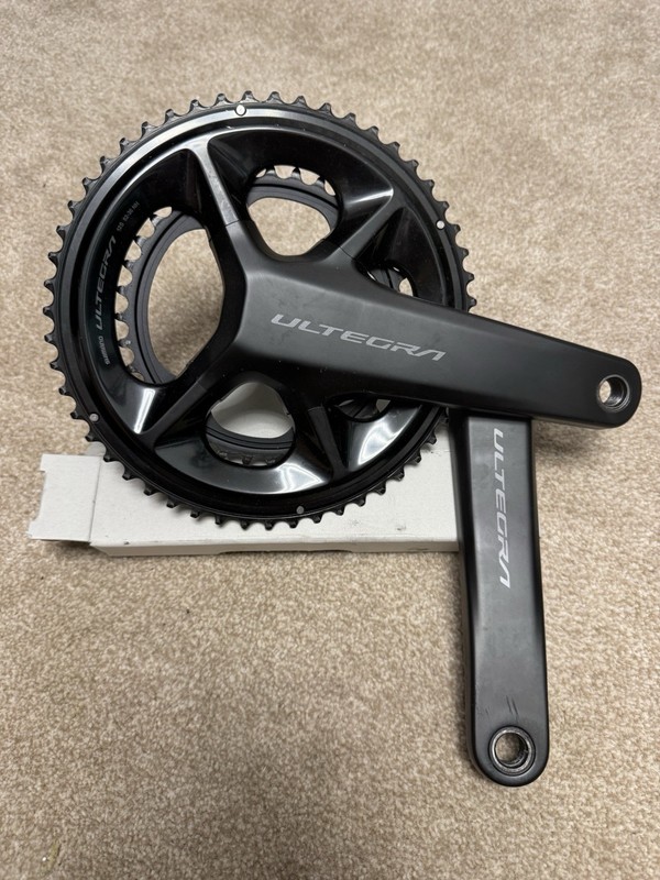 Shimano Ultegra FC-R8100 12 Speed Chainset 172.5mm 52/36 Semi Compact Crankset