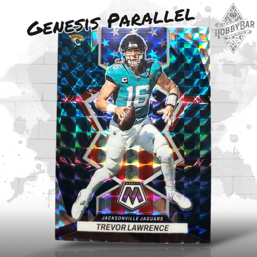 Trevor Lawrence 2022 Mosaic National Pride Genesis Jaguars SSP Case Hit #267