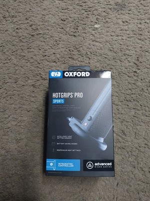 Oxford Moto Motorcycle Motorbike HotGrips Pro 2.0 Sports Black