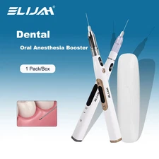 Dental Oral Anesthesia Booster Wireless Tube Local Anesthesia Syringe LCD Screen