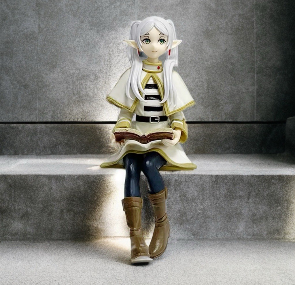 Statue Frieren 14 cm en PVC de haute qualité pour vitrine Otaku