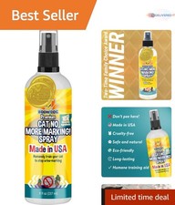 Cat Urine Marking Deterrent Spray 8oz Pet-Safe Odor Neutralizer for Indoors ...