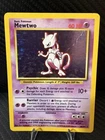 1999 Base Set Mewtwo Holo 10/102 WOTC Vintage Pokemon Card MP