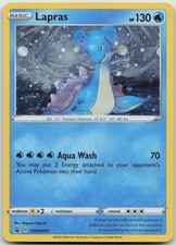 Carte promozionali Lapras Holo SWSH: Spada e Scudo LP Pokemon SWSH051