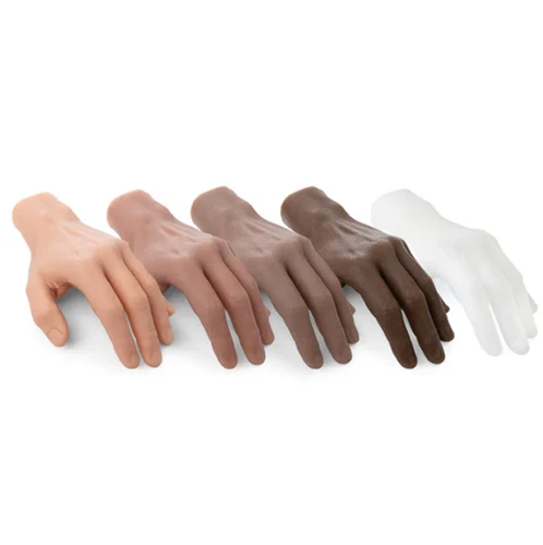 Tattoo Practice Fake Skin Silicone Soft Hand with Wrist- A Pound of Flesh (2DAY) - product listing photo
