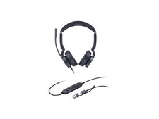 Yealink 1308182 UH46 Dual Teams - Professional Wired Headset USB-C/A - Microsoft