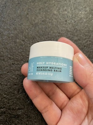 e.l.f. Skin Holy Hydration! Makeup Melting Cleansing Balm 0.45 Oz Travel Size
