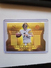 2025 Panini Silhouette Ben Roethlisberger #30 PILLARS OF THE GAME /49 Steelers