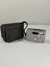 Canon ELPH LT APS Film Camera 32mm Lens Silver Black Built-in Flash