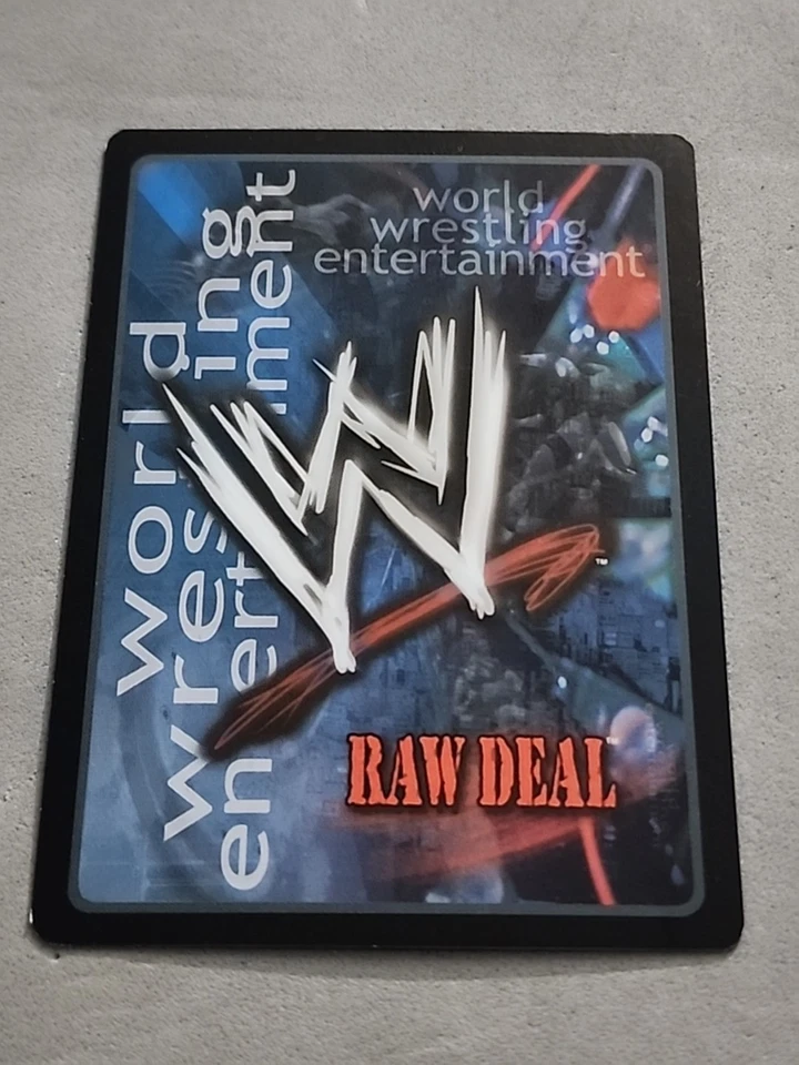 WWE RAW DEAL YOU DON'T WANT TO GO WHERE I'VE BEEN MYSTERY WRESTLER ULTRA RARE - Image 2 of 2