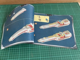 LEGO Star Wars: X-Wing Fighter 7142 - Instructions - No Box - 2 Missing Parts