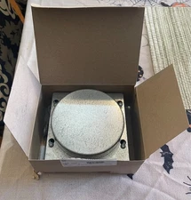 WIREMOLD 887B CAST IRON SHALLOW FLOOR BOX SINGLE SERVE