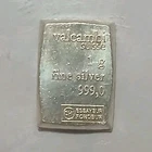 Valcambi 1 g .999 Silver Bar Fine Bullion Collectible Investment