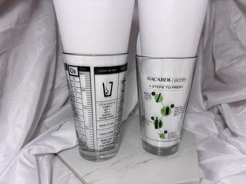 16oz. Bar RECIPE COCKTAIL MIXING & STIRRING GLASS (2 Glasses)