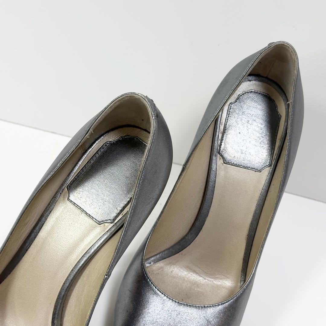 Christian Dior Pumps Heel Leather Silver EU36.5/US6.5 116614c thumbnail 15