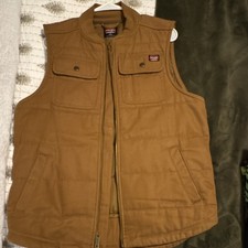 Wrangler Workwear Men's Brown Vest Size M 38-40 Made in Bangladesh