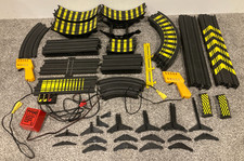 Tyco Slot Car Racing Track 60 piece lot Road  Rail Cross B5837 Jump Stand 5854A