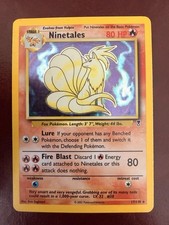 Ninetales 17/110 Holo Rare Legendary Collection 2002 Pokemon Card WOTC