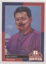 1995 Richmond Braves Jim Lovell #30 0b5