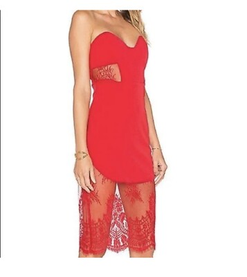strapless open back dress All The Good Burgundy Red Ruffled Midi Dress – Shop the Mint