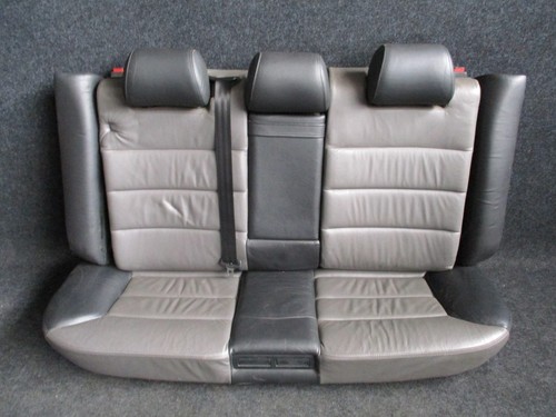 LEDER Rücksitzbank Rückbank Audi A6 4BH Allroad Ausstattung schwarz grau