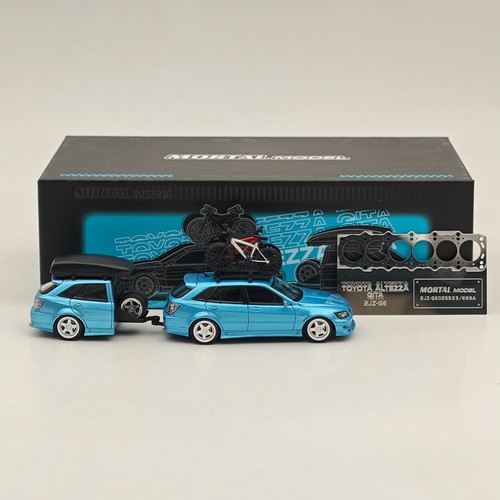 Mortal 1:64 Diecast Toyota Altezza Gita Lexus IS200 Comes with trailer 2025 HEC - Picture 14 of 28
