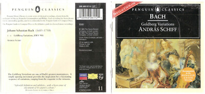 Bach: Goldberg Variations (CD, Oct-1998, Decca) #1120LQ