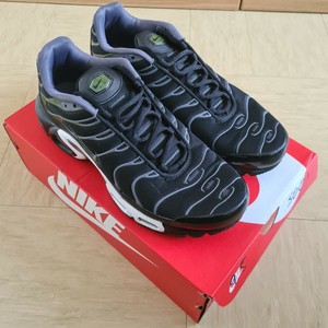 Nike Air Max Plus TN Tuned Men's Trainers Shoes Black Green | eBay