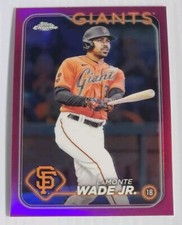 2024 Topps Chrome - Pink Refractor #222 LaMonte Wade