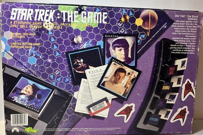 Vintage 1992 STAR TREK The Game Collectors Edition Board