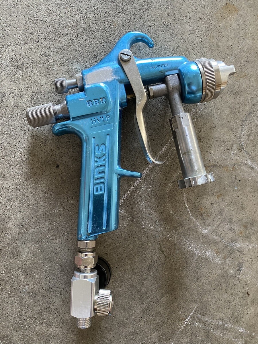 Pistolet à Peinture Binks Mach 1 BBR Avec 2 Godets Et Pointe 95P - Occasion Bon état