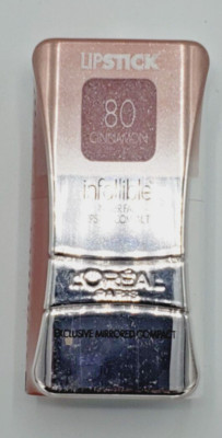 NEW L'Oréal Infallible Never Fail Lipcolour- 80 CINNAMON