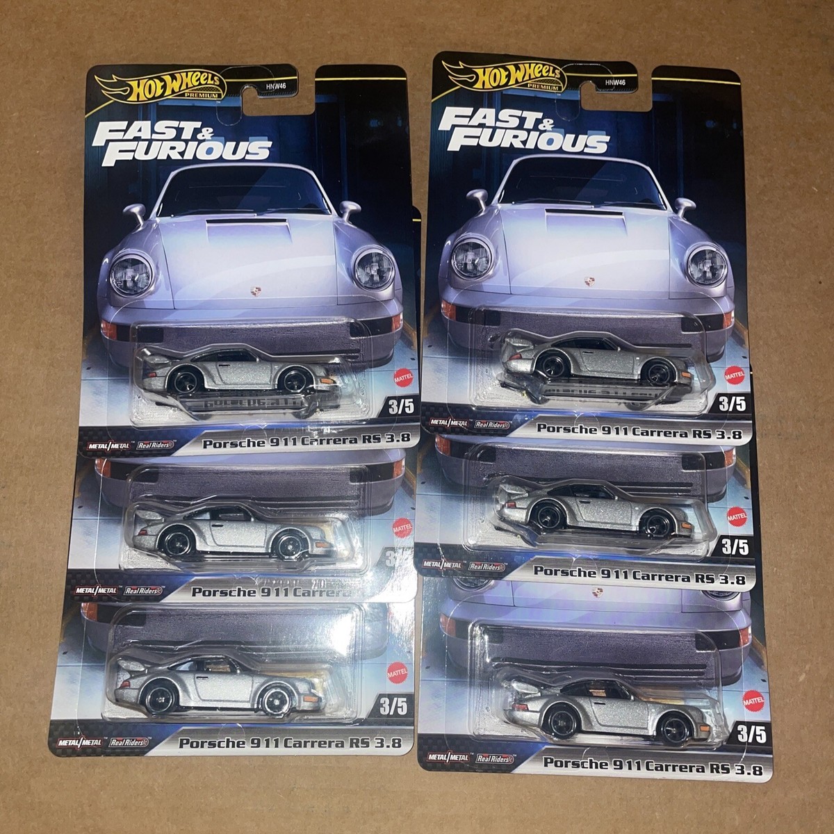 Hot Wheels Premium Fast & Furious Porsche 911 Carrera RS 3.8 Lot 6