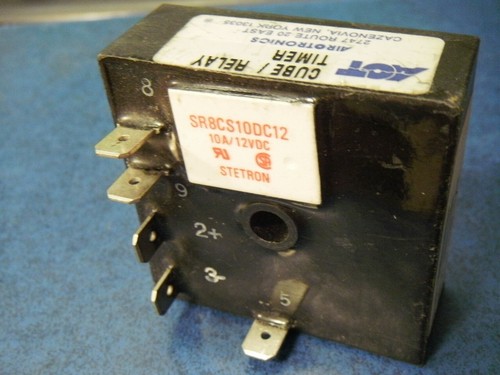 Airotronics SR8CS10DC12 Würfelrelais Zeitschaltuhr Stetron 10A/12VDC - Bild 3 von 6