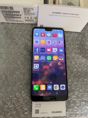 Huawei P20 Pro CLT-L09 - 128GB - Black (Unlocked) (Single SIM) for