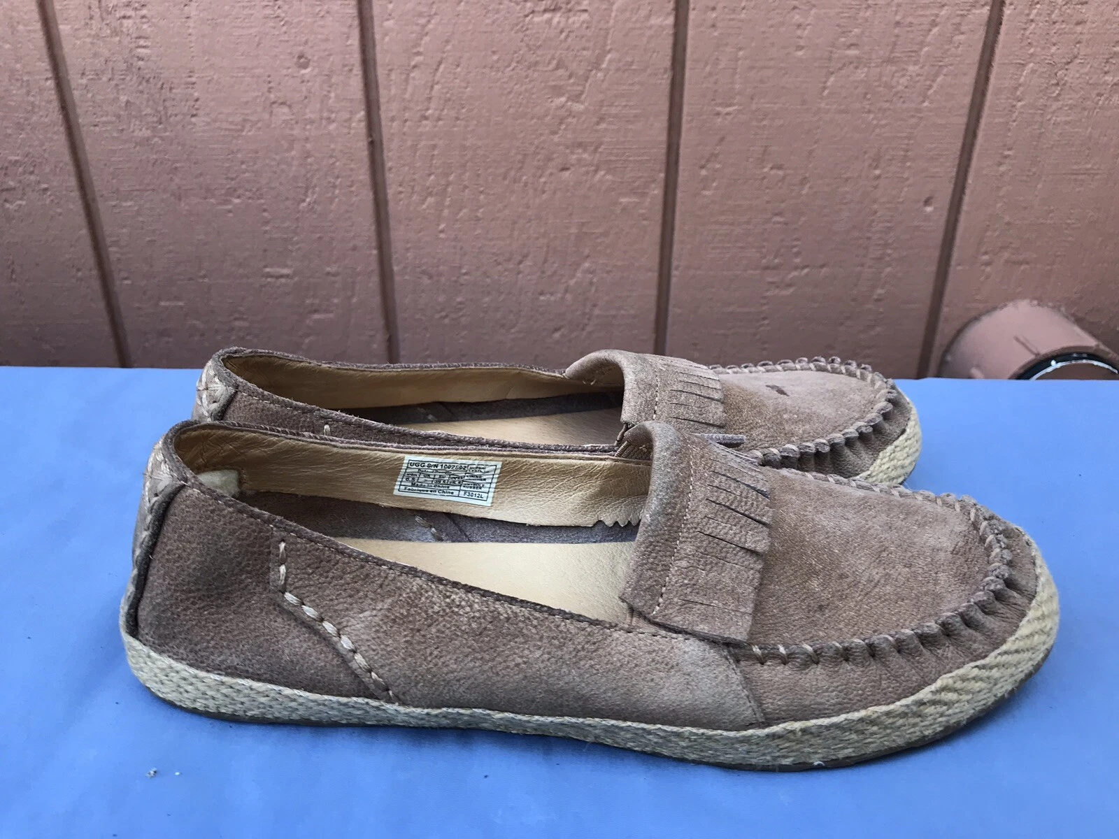 Scarpe mocassini donna UGG Australia Marrah US 8 5 casual pelle scamosciata 1002892 A8